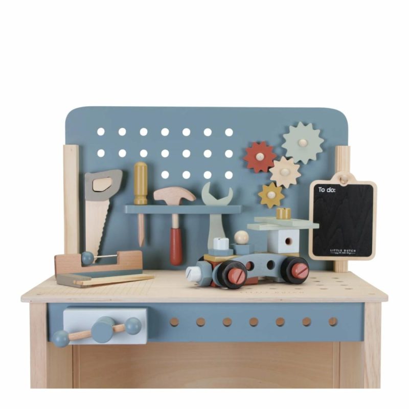 Wooden Tool Play Workbench Educational Toys