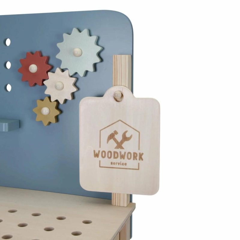 Wooden Tool Play Workbench Educational Toys