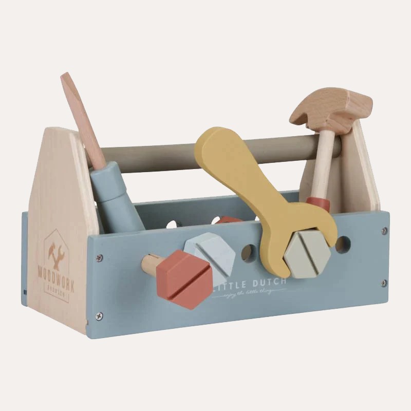 Wooden Toolbox Educational Toys