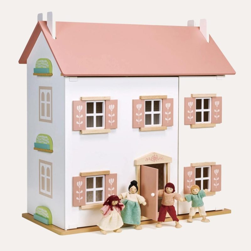 Wooden Toy Clover Dolls House Doll Houses