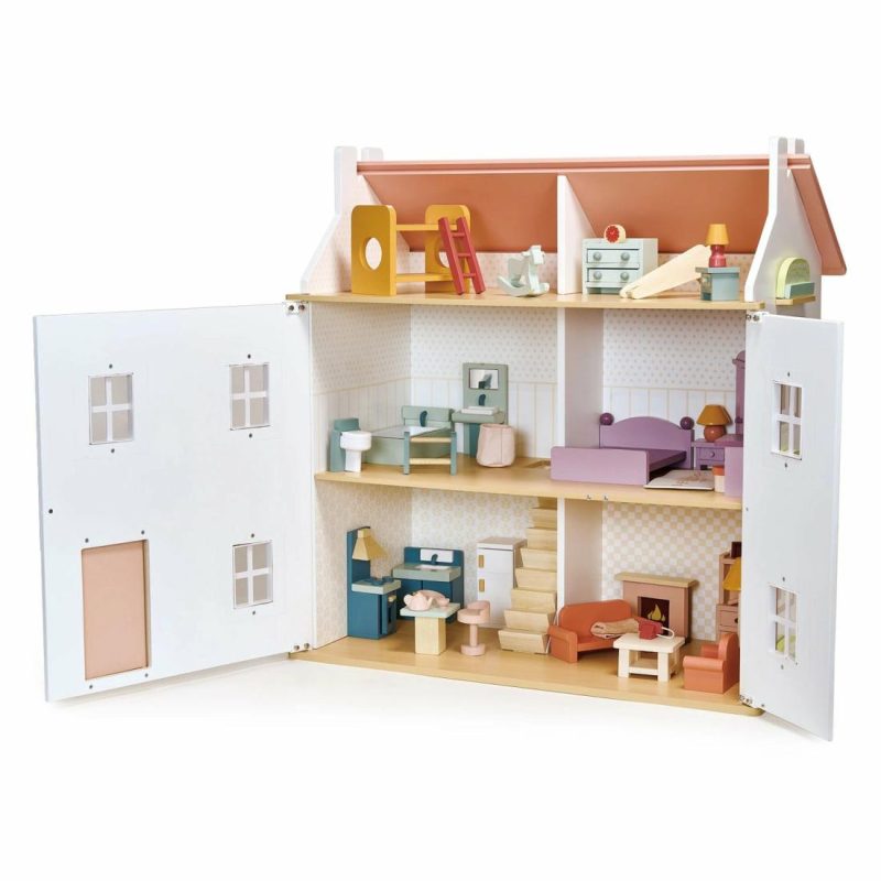 Wooden Toy Clover Dolls House Doll Houses