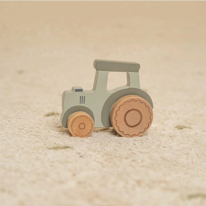 Wooden Tractor Little Farm Cars, Planes & Transport