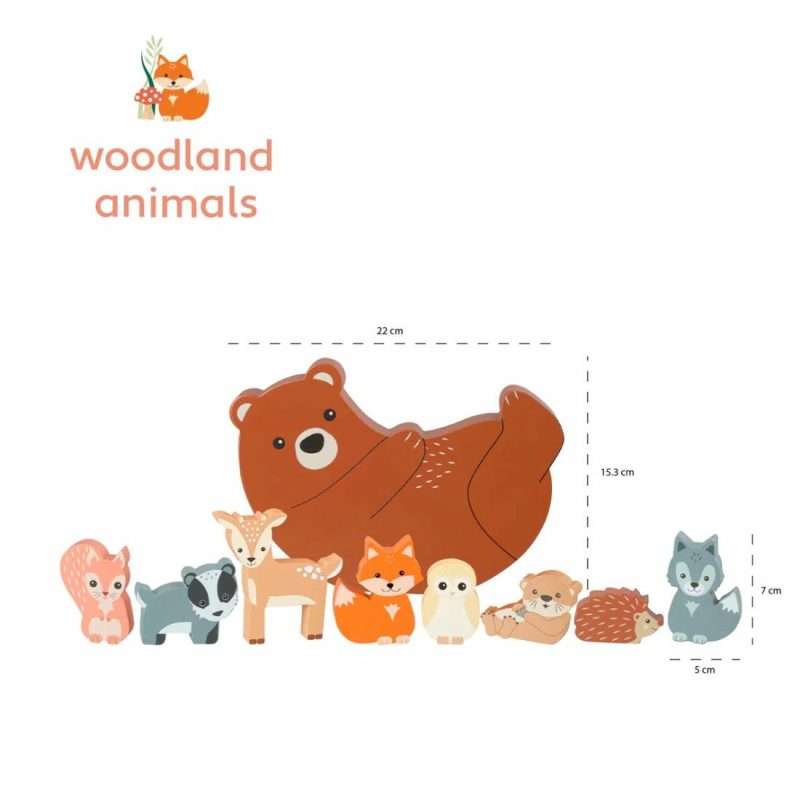 Woodland Animal Balancing Game Activity Toys