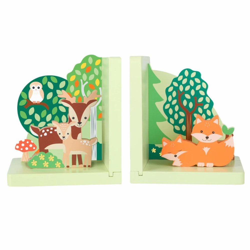 Woodland Bookends Farm & Animals