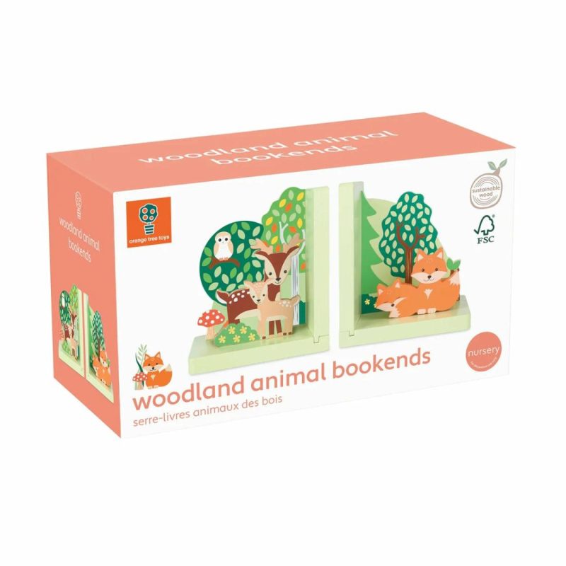 Woodland Bookends Farm & Animals