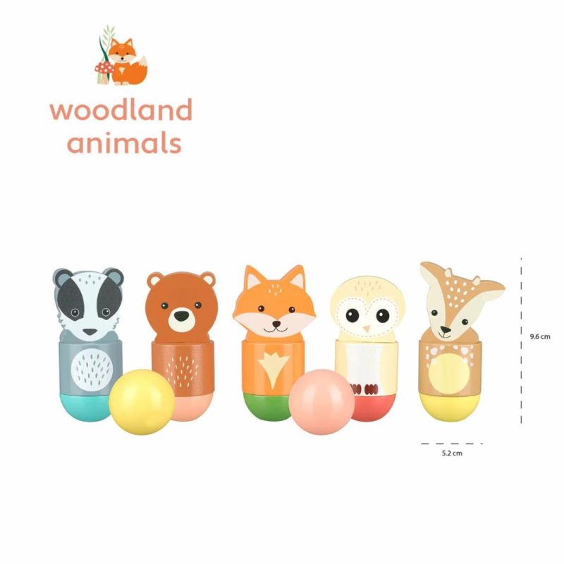 Woodland Skittles Educational Toys