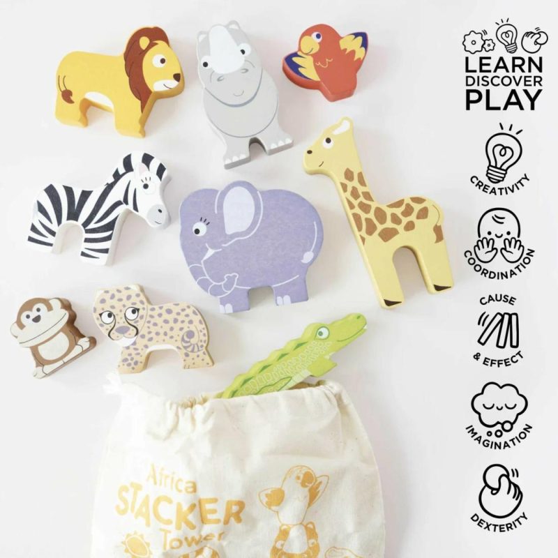 Africa Stacker & Bag Activity Toys