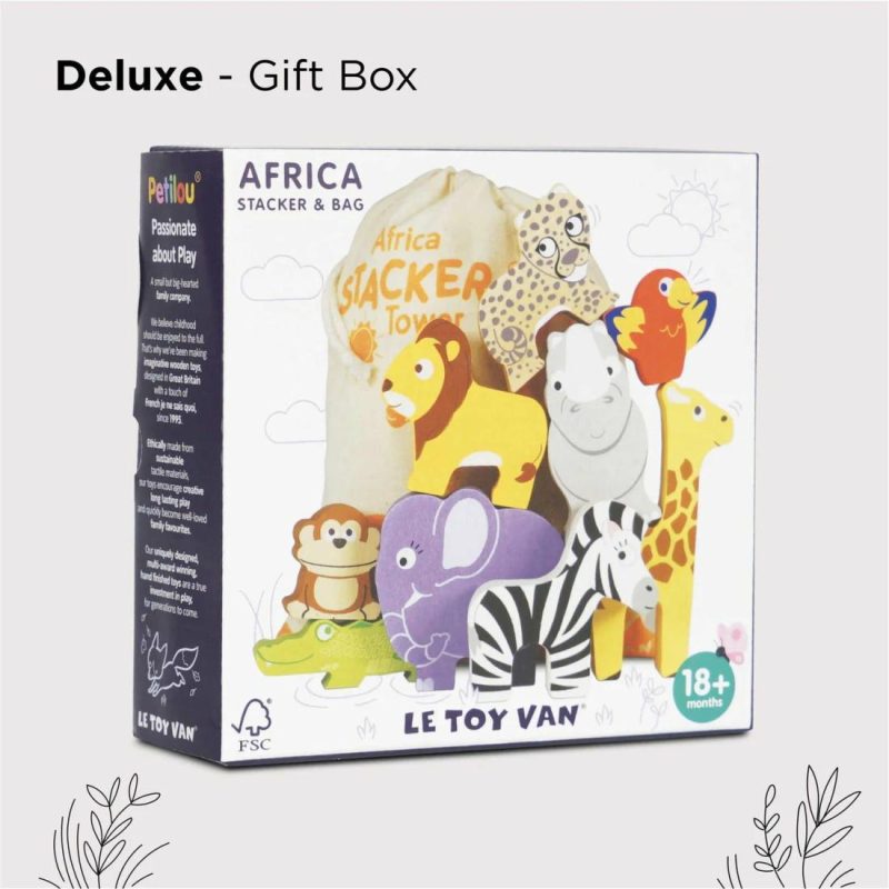 Africa Stacker & Bag Activity Toys