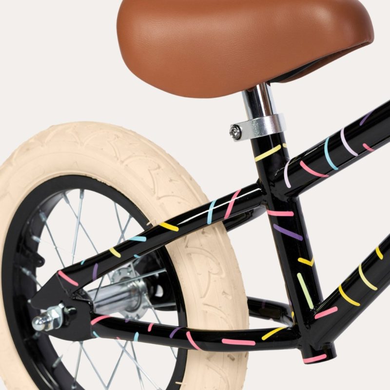 Balance Bike Vintage X Marest – Allegra Black Activity Toys