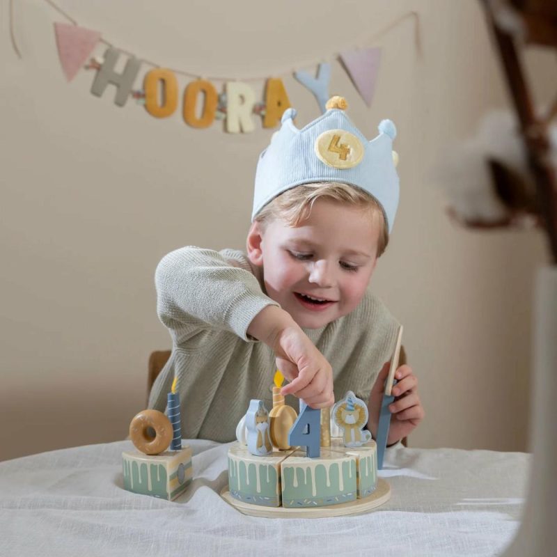 Birthday Crown With Numbers – Blue Nursery & Baby