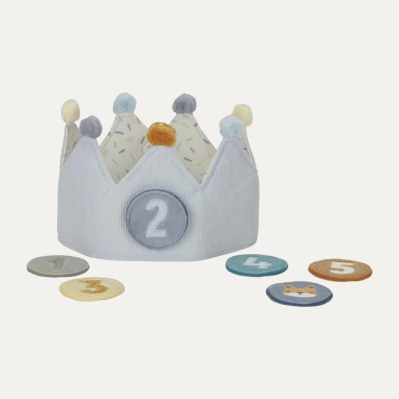 Birthday Crown With Numbers – Blue Nursery & Baby