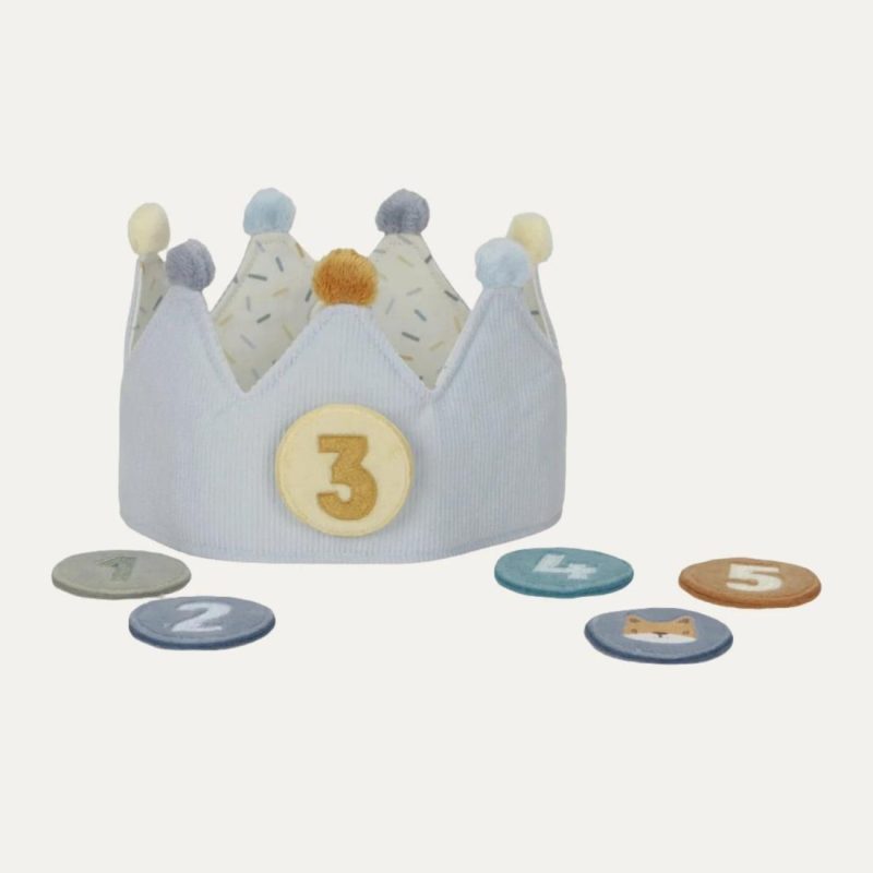 Birthday Crown With Numbers – Blue Nursery & Baby